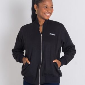 Jaqueta Bomber Moletom Aisheo FEM